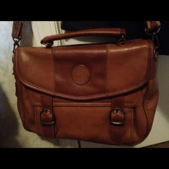 Vintage Leather Michael Stevens Crossbody