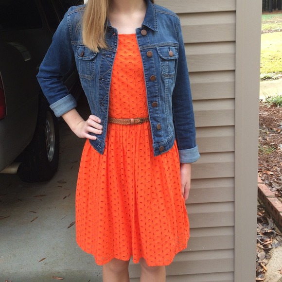 Old Navy Dresses & Skirts - Fit and Flare Dress and Cardigan (bundle)