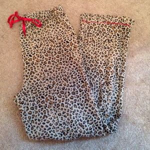 Leopard Print PJ Bottoms