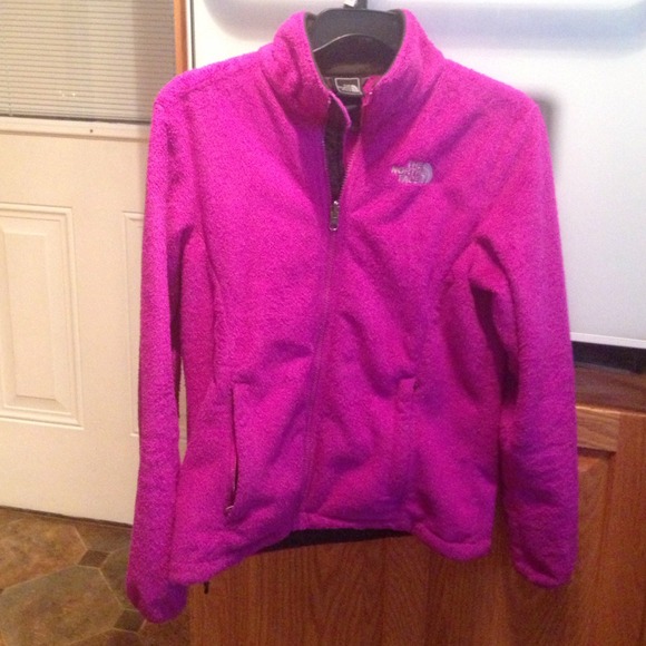 The North Face Outerwear - Purple berry colored north face