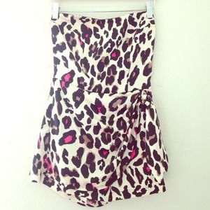 🔴SOLD🔴 Animal Print Tube Romper