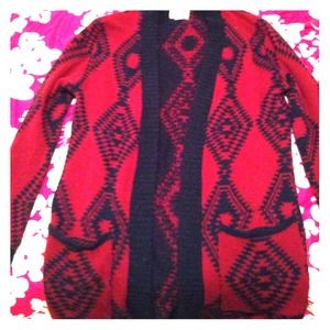 LA hearts tribal Cardigan