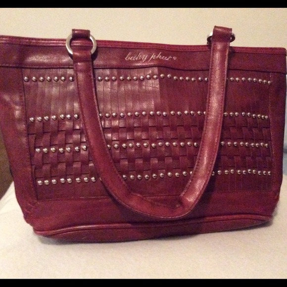 Red Baby Phat bag.