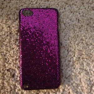 iPod 5 hard sequined case
