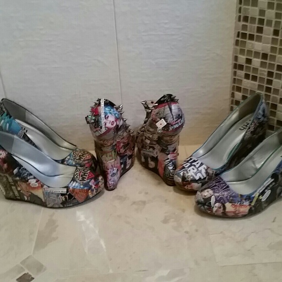 LADY GAGA GRAVITY SPIKED HEELS CUSTOM MADE +MORE - Picture 4 of 4