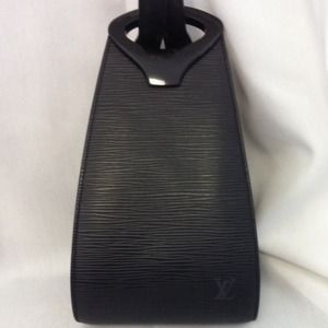 EPI Louis Vuitton small shoulder bag black leather