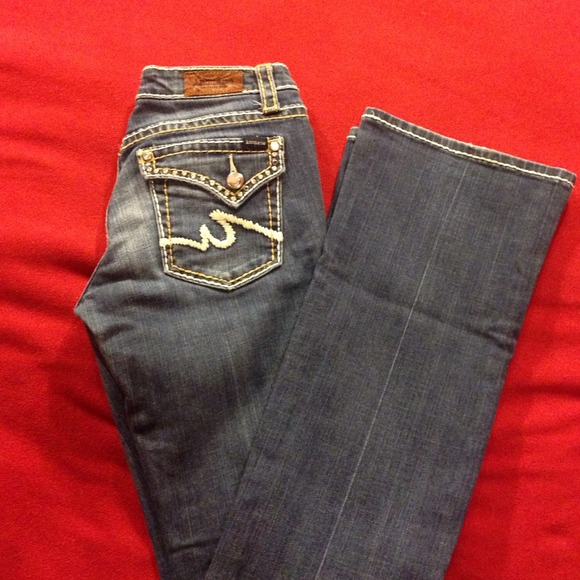 Anoname jeans, worn twice good condition no rips! - Picture 1 of 4