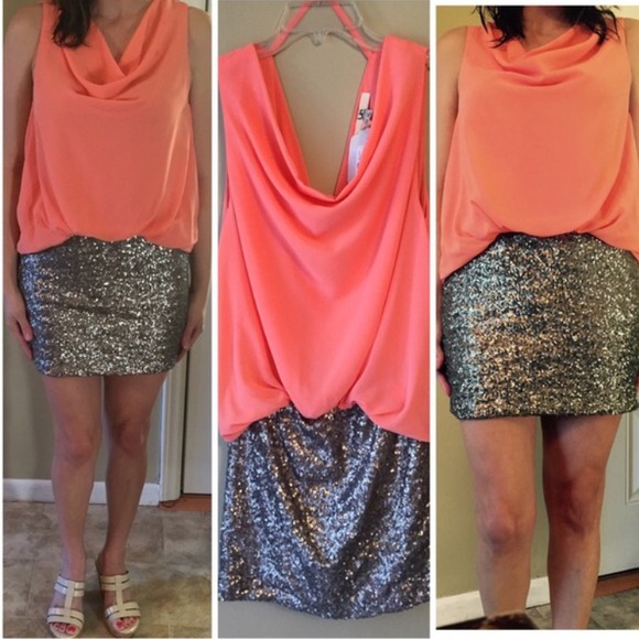 🎉 2XHP X Host Pick! 🎉 Sequin Cocktail Dress - Picture 4 of 4