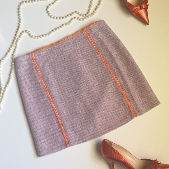 Milly Dresses & Skirts - Stunning Lavender Milly Skirt with Peach Ribbon 4