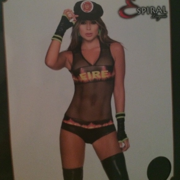 Halloween firefighter costume