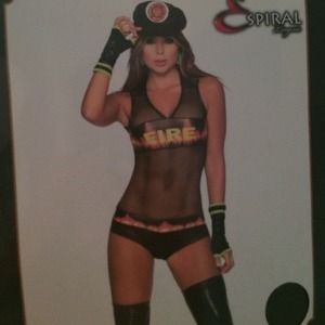 Halloween firefighter costume