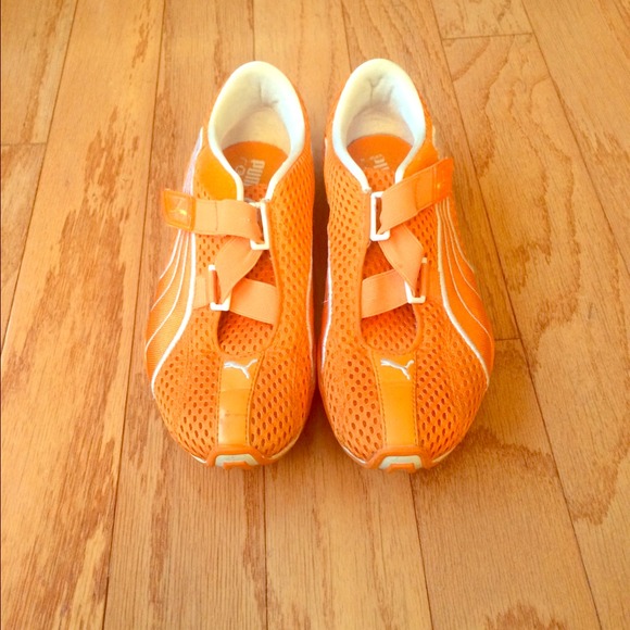Puma Orange Sneakers 7.5