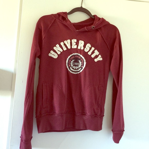 Burgundy sweater