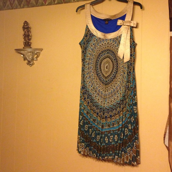 Beautiful "peacock" dress 20W