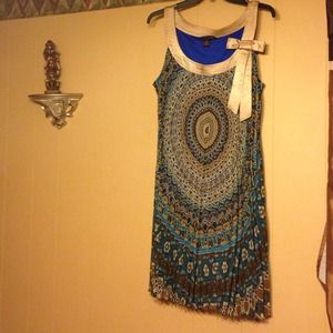 Beautiful "peacock" dress 20W