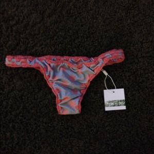 Posh Pua Hala Bottom in Sunset Kapa