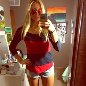 Cute Nautical top from Hollister 😊