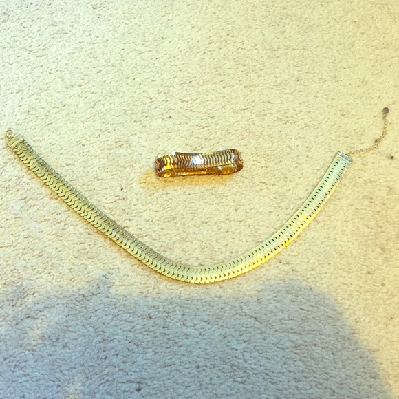 Aldo Bracelet and necklace