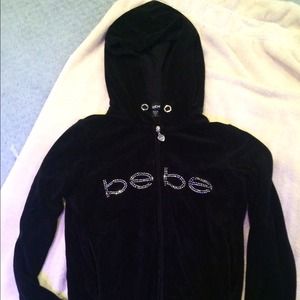 Bebe hooded sweatshirt Small