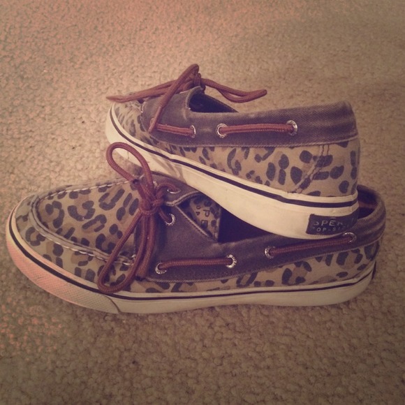 Leopard Womens Sperrys