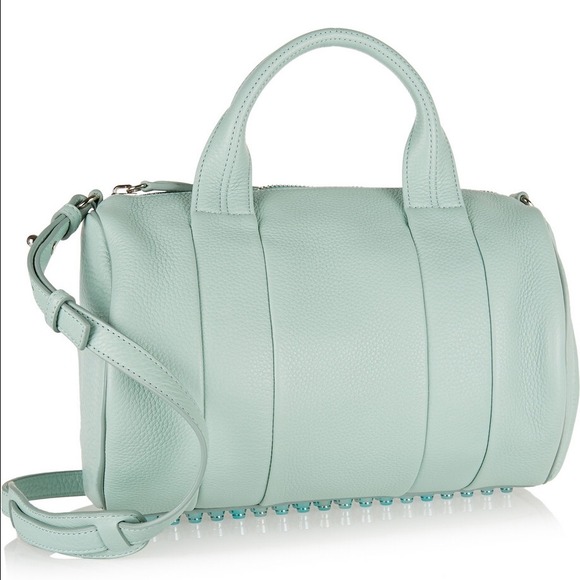 Alexander wang leather Rocco duffel in mint!