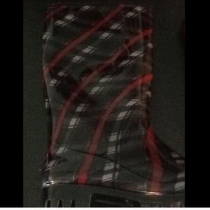 Designer rain boots