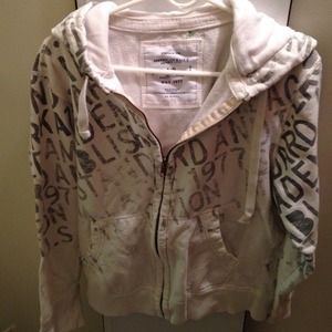🆒Faded American Eagle zip up hoodie