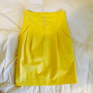 Yellow Zara Woman skirt
