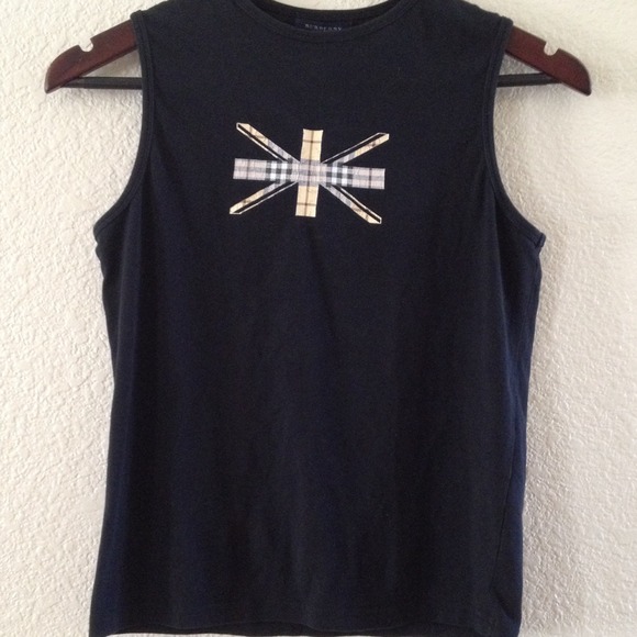 Burberry Black Tank Top