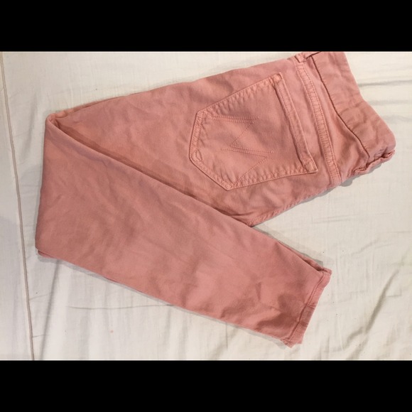 "Mother"  pink designer capris