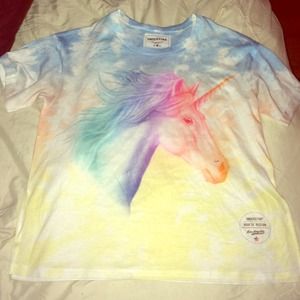 Rainbow unicorn shirt