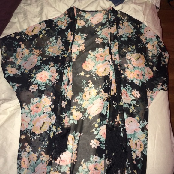 Floral Kimono