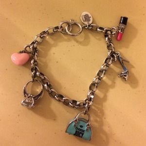 Authentic Juicy Couture charm bracelet