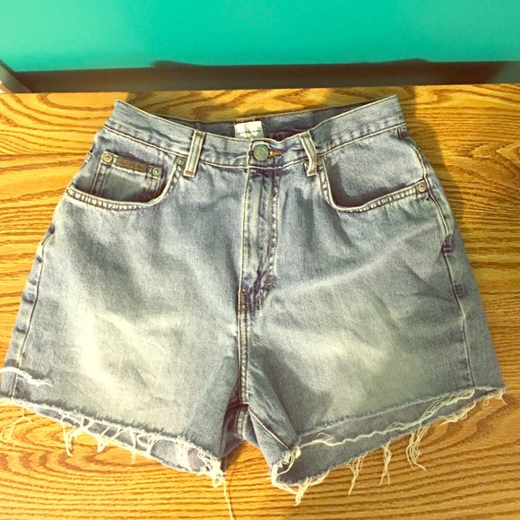 High waisted Calvin Klein 1980s shorts