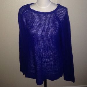 COTTON ON BLUE KNIT SWEATER