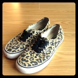 cheetah print vans!!