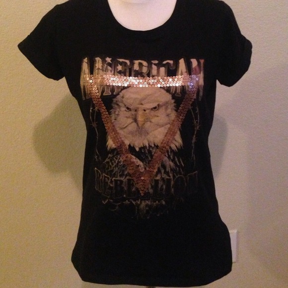 Black logo shirt