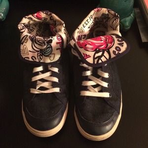 High top coach shoes