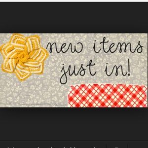 NEW ITEMS!!!!