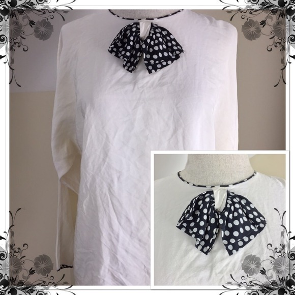 Vintage Cream Blouse