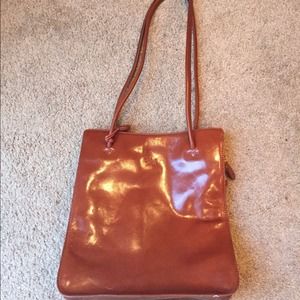 Cognac handbag