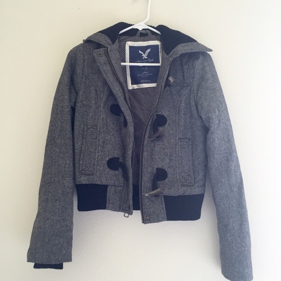 American Eagle Outfitters Jackets & Blazers - ❣ SALE - American Eagle tweed peacoat jacket