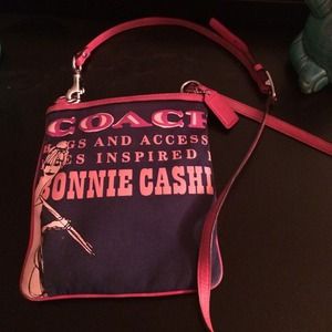 Coach over the shoulder purse