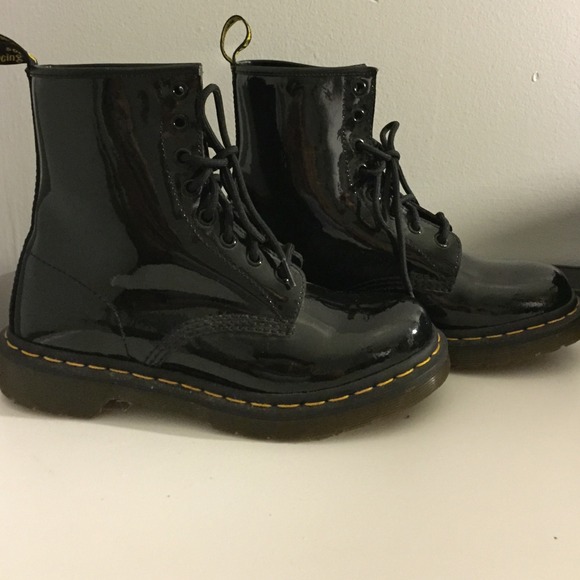 Dr. Martens Shoes Shiny Doc Martens Poshmark