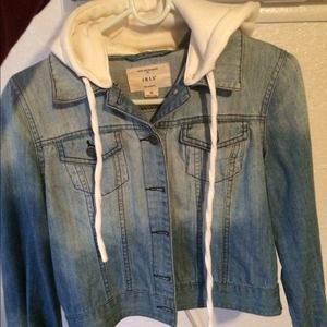 Jenim jacket with hood