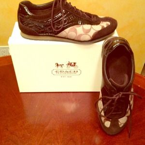 Authentic Coach Dress Sneakers