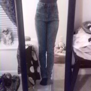 Long high waisted pants