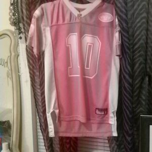 Pink jets jersey