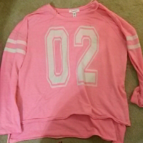 Big number shirt. Pink