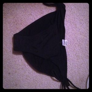Black swimsuit bottoms